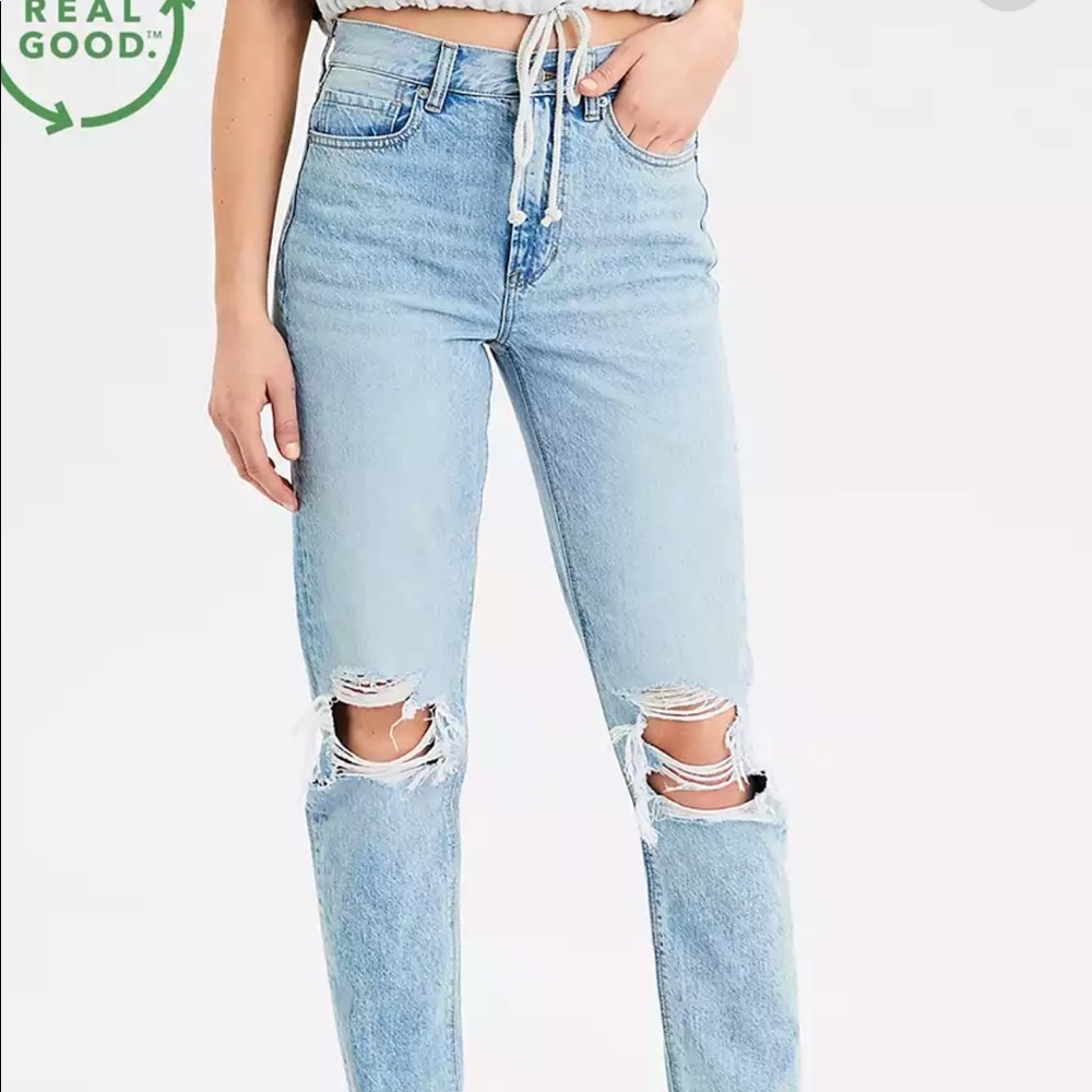 American Eagle Mom Jean, size 0 short